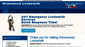 What Homewoodlocksmith.org website looked like in 2018 (7 years ago)