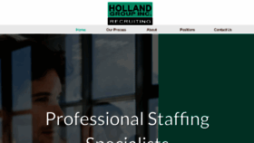 What Hollandgroup.ca website looked like in 2018 (5 years ago)