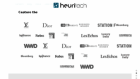 What Heuritech.com website looked like in 2018 (5 years ago)