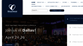What Heartbeatservices.org website looked like in 2018 (7 years ago)