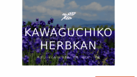 What Herbkan.jp website looked like in 2018 (5 years ago)