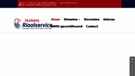 What Hurkensrioolservice.nl website looked like in 2018 (5 years ago)