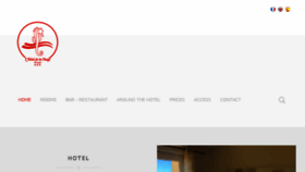 What Hotel-hossegor.fr website looked like in 2018 (5 years ago)