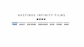 What Hastingsinfinityfilms.com website looked like in 2018 (5 years ago)