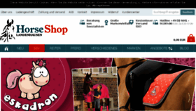 What Horse-shop.net website looked like in 2018 (5 years ago)