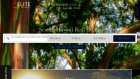 What Hawaiirealestate.org website looked like in 2018 (5 years ago)