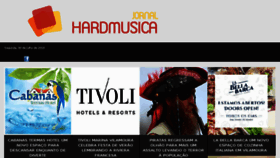 What Hardmusica.pt website looked like in 2018 (5 years ago)