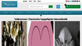 What Hosnynne.dk website looked like in 2018 (5 years ago)