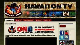 What Hawaiiontv.com website looked like in 2018 (5 years ago)