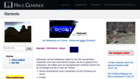 What Haus-gemeinde.de website looked like in 2018 (5 years ago)