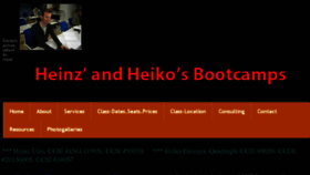 What Heinzulm.com website looked like in 2018 (5 years ago)