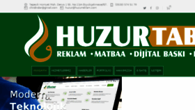 What Huzurreklam.com website looked like in 2018 (5 years ago)