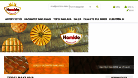 What Hamido.com.tr website looked like in 2018 (5 years ago)