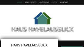 What Havelausblick.de website looked like in 2018 (5 years ago)