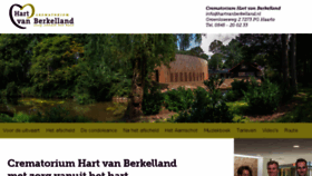 What Hartvanberkelland.nl website looked like in 2018 (5 years ago)