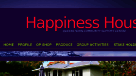 What Happinesshouse.org.nz website looked like in 2018 (5 years ago)