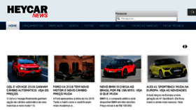What Heycar.com.br website looked like in 2018 (5 years ago)