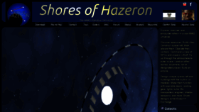 What Hazeron.com website looked like in 2018 (5 years ago)