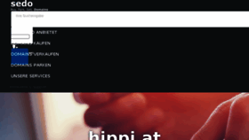 What Hippi.at website looked like in 2018 (5 years ago)