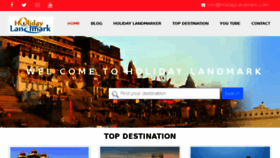 What Holidaylandmark.com website looked like in 2018 (5 years ago)