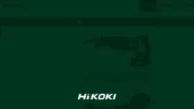 What Hikoki-powertools.co.uk website looked like in 2018 (5 years ago)
