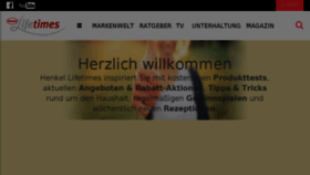 What Henkel-lifetimes.de website looked like in 2018 (5 years ago)