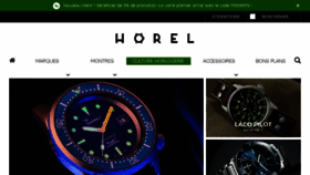 What Horel.com website looked like in 2018 (5 years ago)