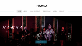 What Hamsaband.com website looked like in 2018 (5 years ago)
