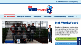 What Hetwerkwoord.nl website looked like in 2018 (5 years ago)