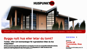 What Huspunkten.com website looked like in 2018 (5 years ago)