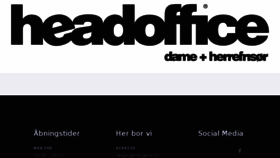 What Head-office.dk website looked like in 2018 (5 years ago)