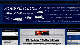 What Hobbyexclusiv.de website looked like in 2018 (5 years ago)