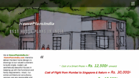 What Houseplansindia.in website looked like in 2018 (5 years ago)
