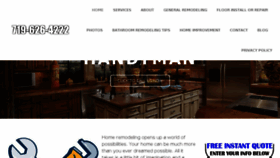 What Handymancoloradospringsco.com website looked like in 2018 (5 years ago)