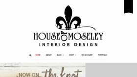 What Houseofmoseley.com website looked like in 2018 (5 years ago)
