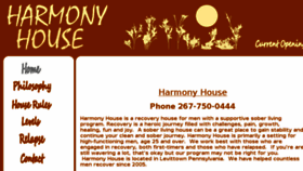 What Harmonyhouse.info website looked like in 2018 (5 years ago)