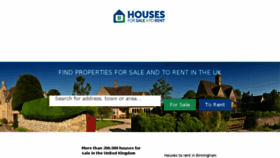 What Housesforsaletorent.co.uk website looked like in 2018 (6 years ago)