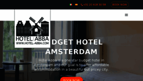 What Hotel-abba.nl website looked like in 2018 (5 years ago)