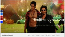 What Hinditvmovies.com website looked like in 2018 (5 years ago)