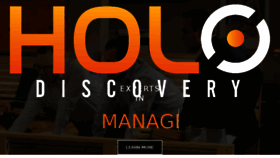 What Holo-discovery.com website looked like in 2018 (5 years ago)