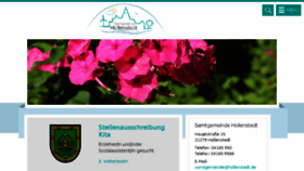 What Hollenstedt.de website looked like in 2018 (5 years ago)