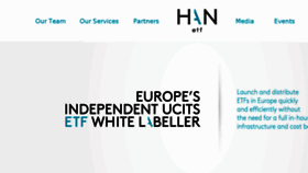 What Hanetf.com website looked like in 2018 (5 years ago)