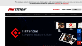 What Hikvision.id website looked like in 2018 (5 years ago)