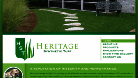 What Heritagesyntheticturf.com website looked like in 2018 (5 years ago)