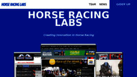 What Horseracinglabs.com website looked like in 2018 (5 years ago)
