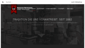 What Hermanns-bonn.de website looked like in 2018 (5 years ago)