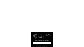 What Highlandpark.co.uk website looked like in 2018 (5 years ago)