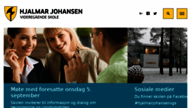 What Hjalmarjohansen.vgs.no website looked like in 2018 (5 years ago)