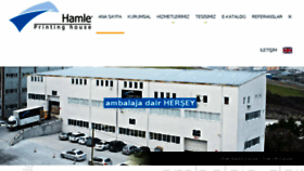 What Hamlematbaa.com.tr website looked like in 2018 (5 years ago)