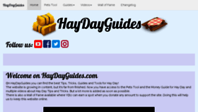 What Haydayguides.com website looked like in 2018 (5 years ago)